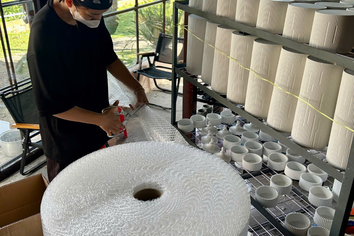 Kiểm soát chất lượng trong đóng gói và vận chuyển