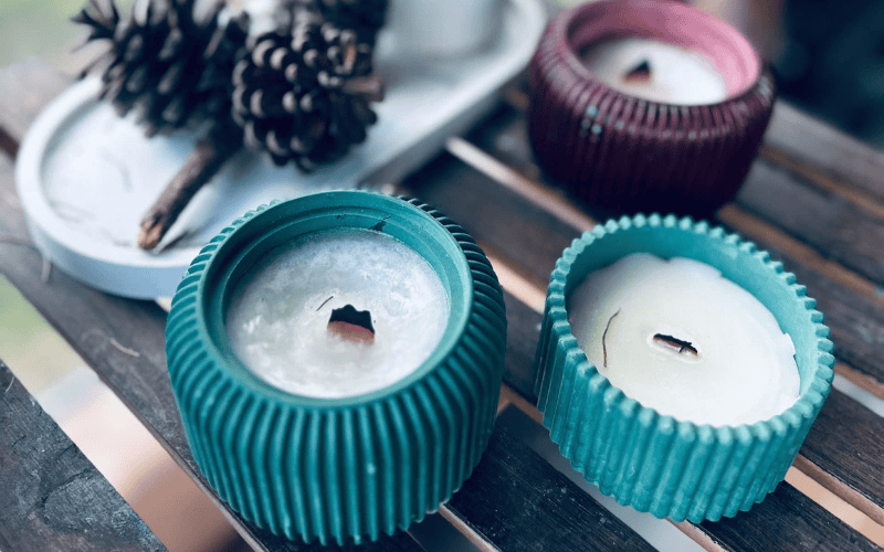 Gia công nến thơm xi măng: giải pháp sản xuất cho thương hiệu nến quy mô nhỏ và vừa